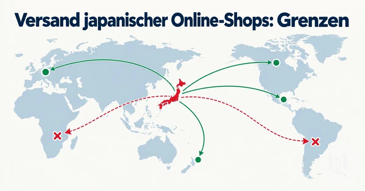 Versandwege und Einschränkungen beim internationalen Versand japanischer Online-Shops