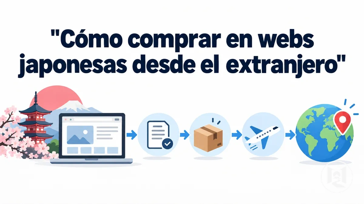 Pasos para comprar en webs japonesas desde el extranjero