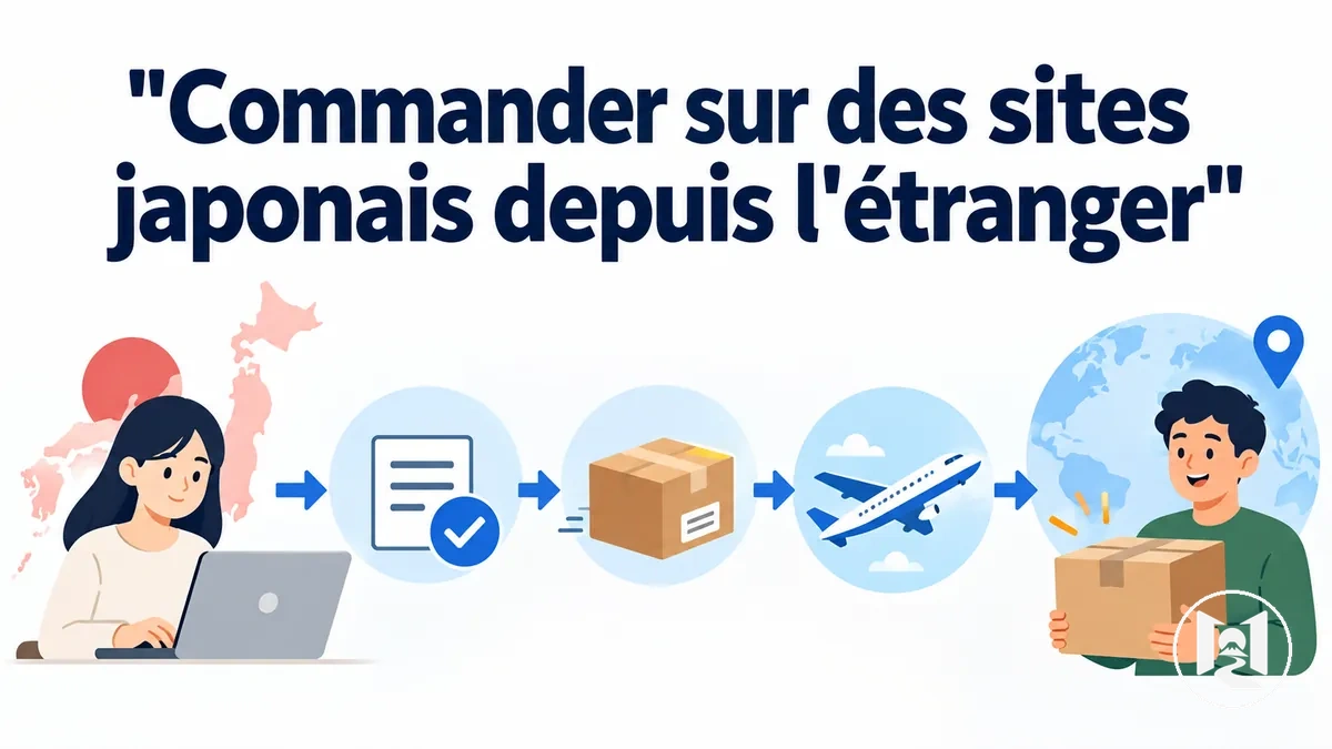 Étapes pour commander sur des sites japonais depuis l'étranger